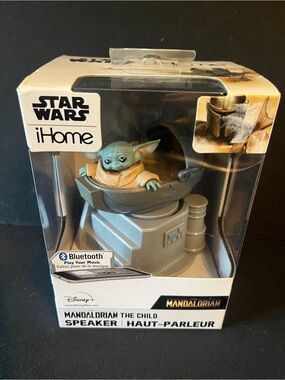 iHome Star Wars Grogu Bluetooth Speaker - New in Box